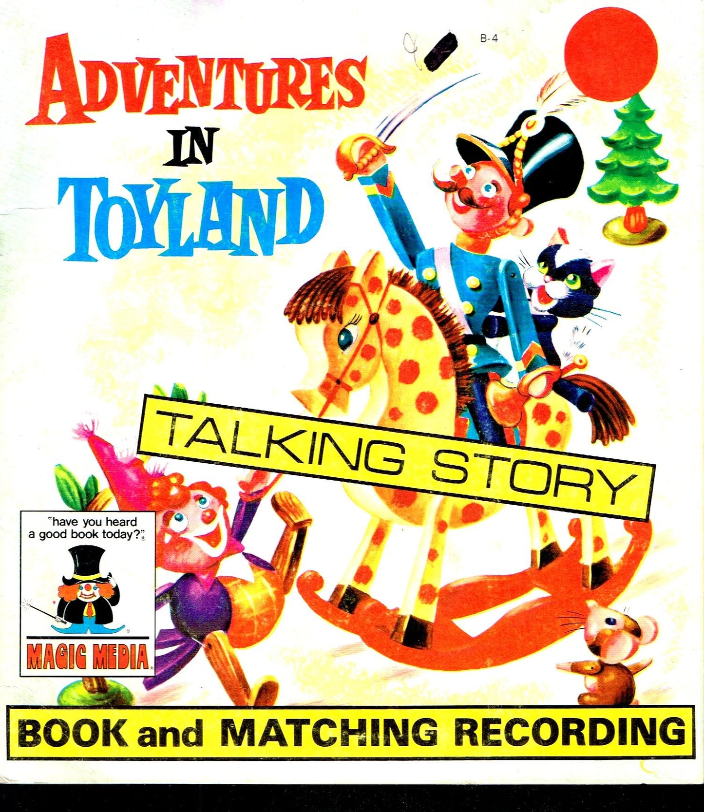 Magic Media - Adventures in Toyland Talking Story - Book and Record