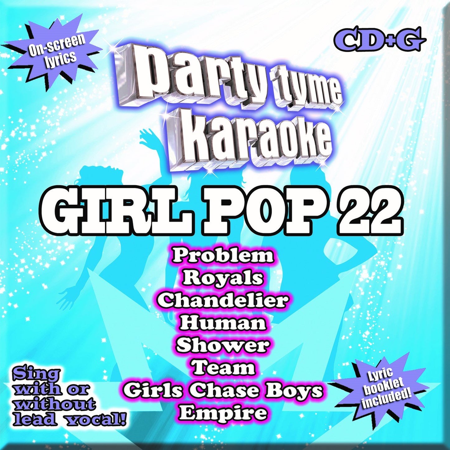 Party Tyme Karaoke - Girl Pop 22 [8+8 Song CD+G]