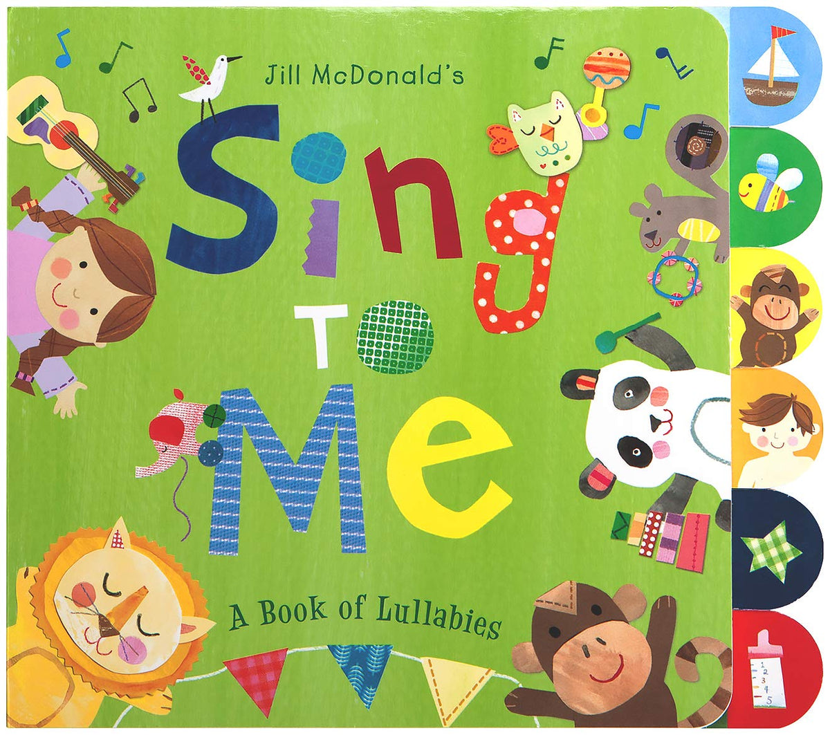 C.R. Gibson 'Sing to Me' Lullaby Book for Babies, 10 x 8.7 x 0.5 inches, 1 piece