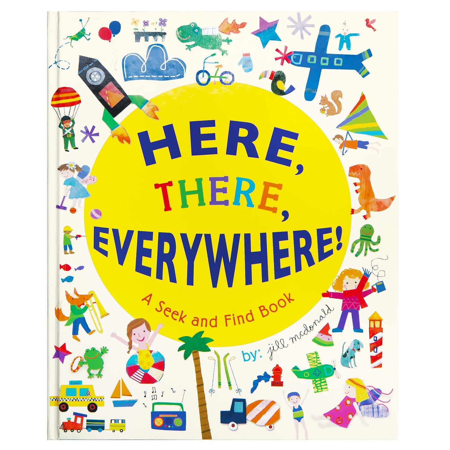 C.R. Gibson Gibby & Libby Here, There and Everywhere Seek and Find Book