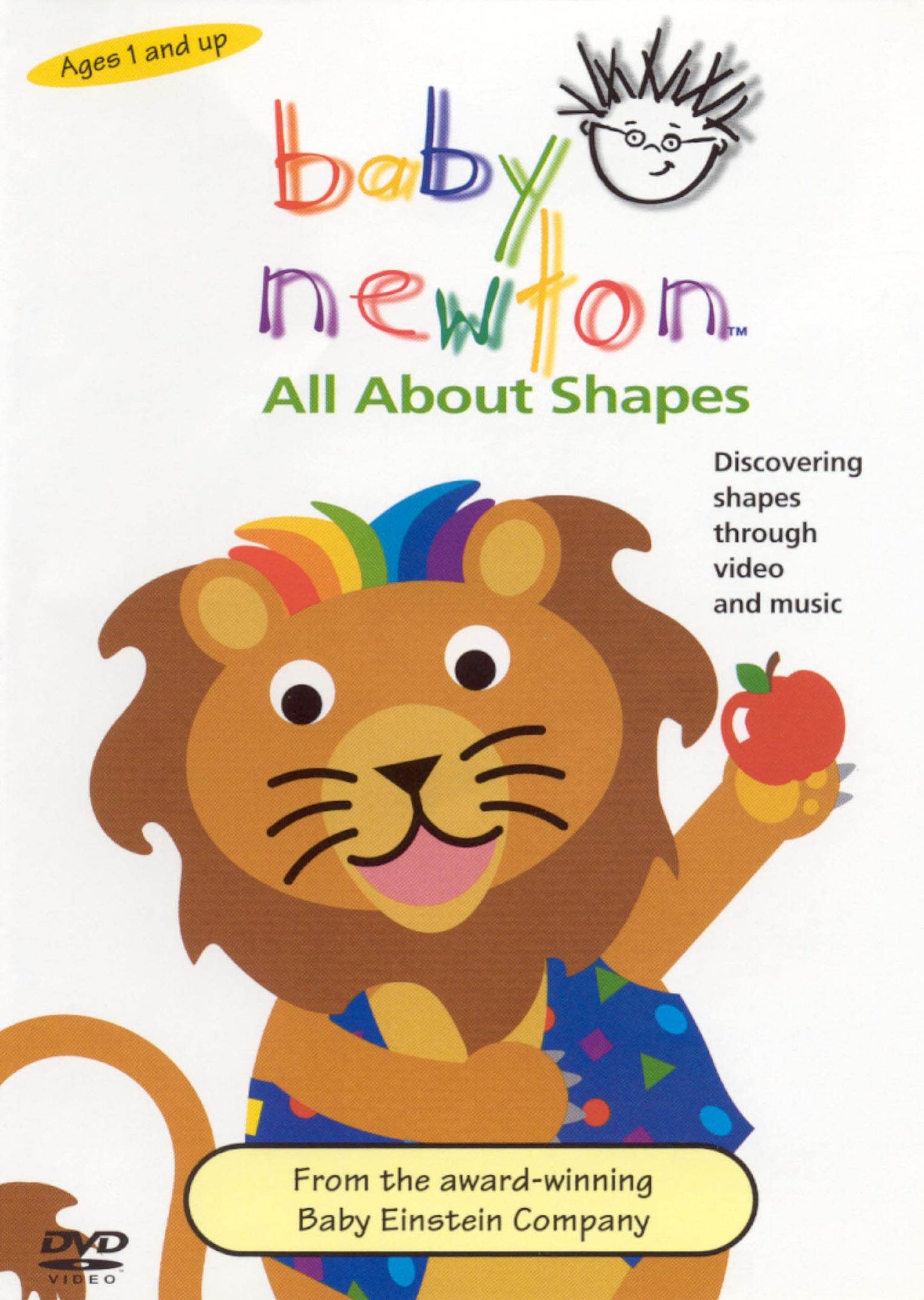 Baby Newton All About Shapes by Walt Disney Video