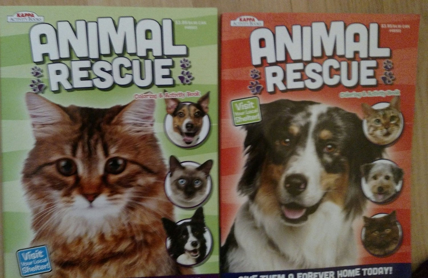 Kappa Publication 148503 Animal Rescue Coloring Book Assorted Styles