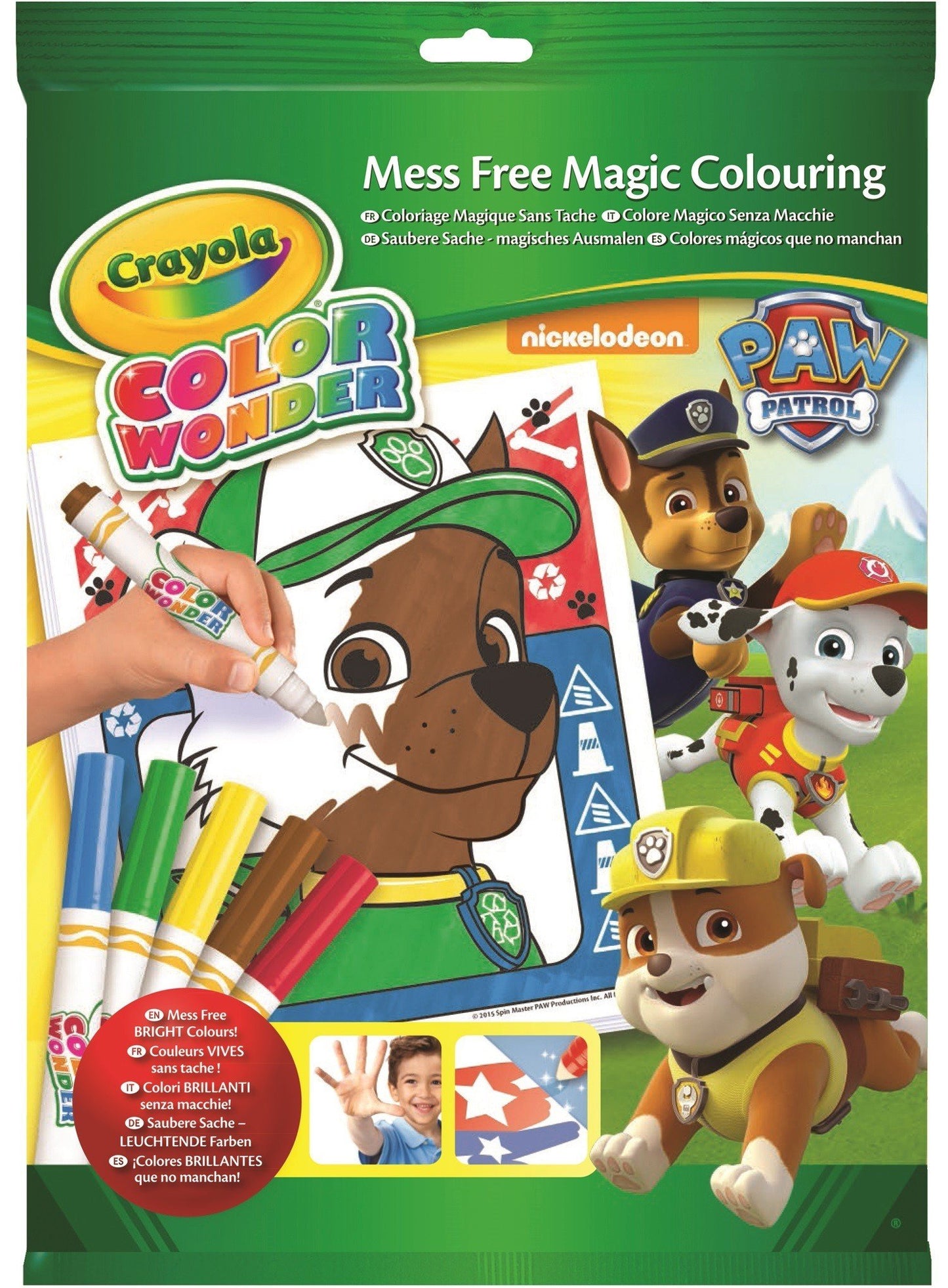 Crayola Paw Patrol Color Wonder Mess Free Coloring Pad & Markers