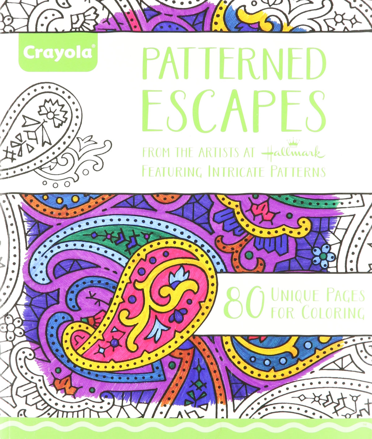 Crayola Patterned Escapes Coloring Book