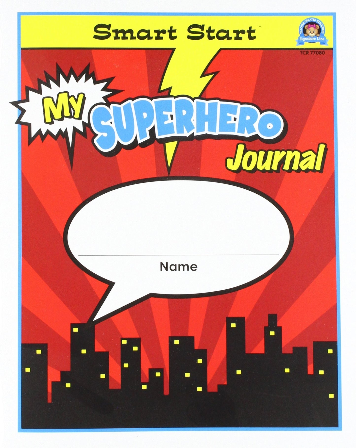 Teacher Created Resources Superhero Smart Start Journal Grades 1-2 (77080)