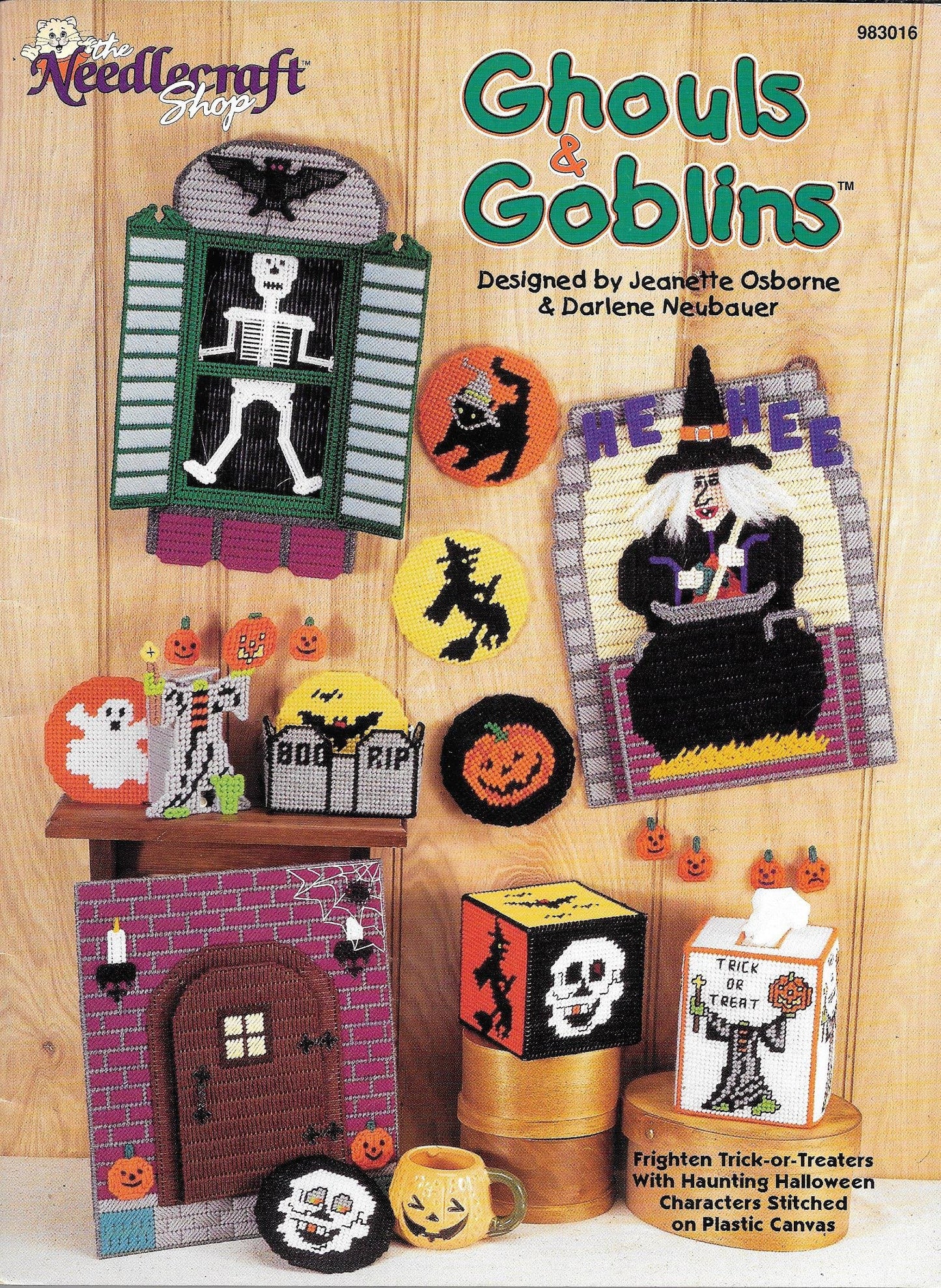 Ghouls & Goblins by The Needlecraft Shop (Leaflet 983016) Plastic Canvas