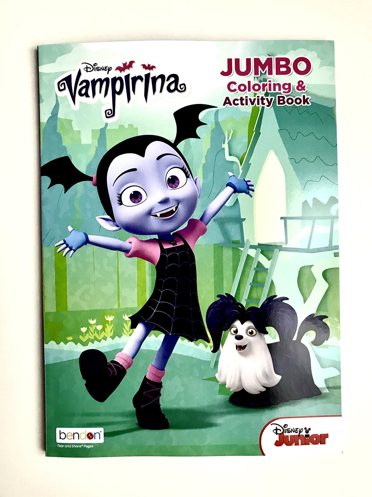 Disney Vampirina Jumbo Coloring & Activity Book Tear and Share Pages