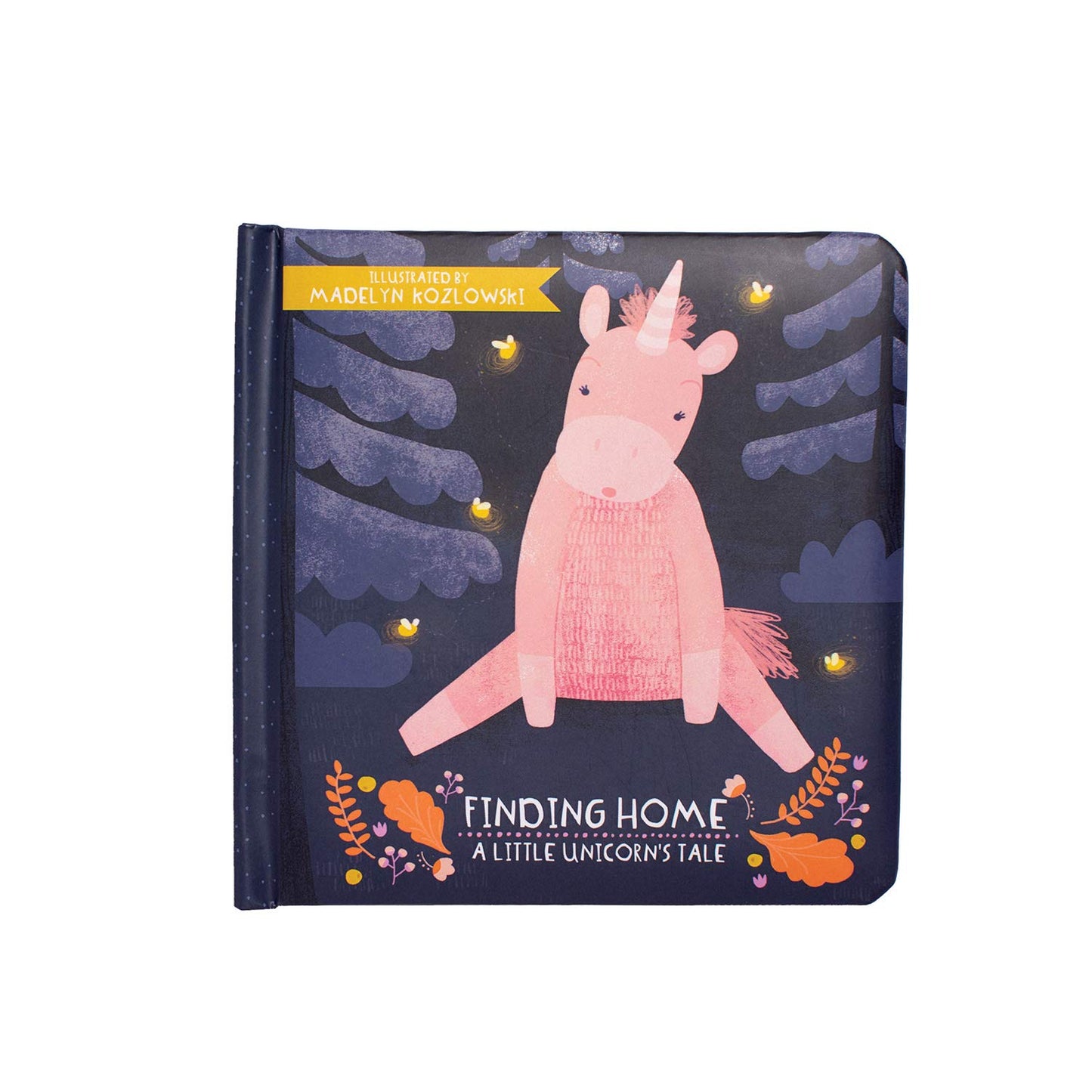 Manhattan Toy Finding Home - A Little Unicorn's Tale Baby Board Book, Ages 6 Months and up