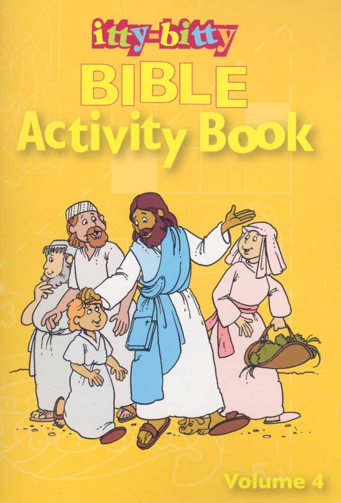 Itty-Bitty Bible Activity Book: Volume 4