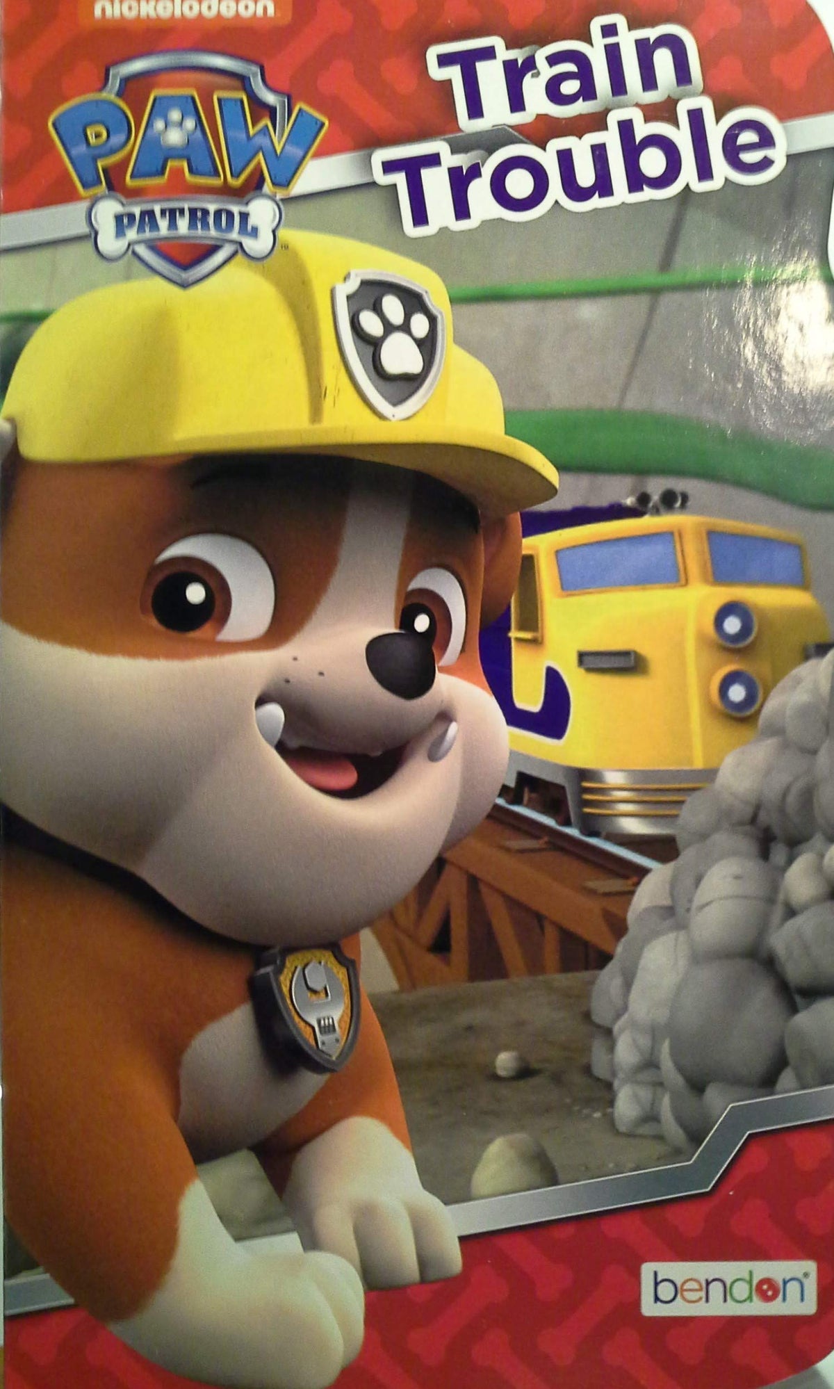 Nickelodeon Paw Patrol Train Trouble Shaped Board Book