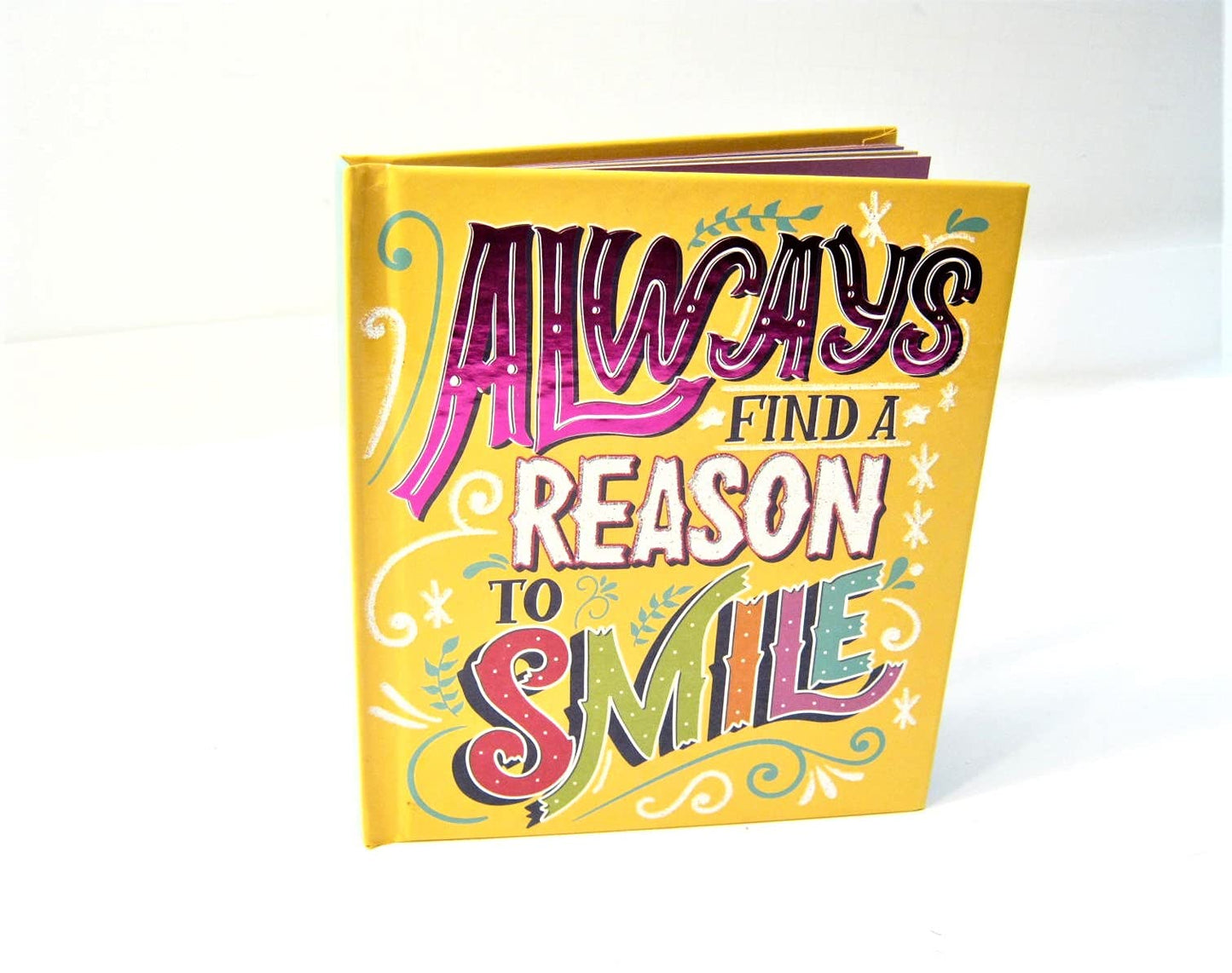 Hardcover Gift Keepsake Journal Book Inspirational Quotes on Happiness 20 pgs for CoWorker Daughter Son Niece Nephew Anyone!