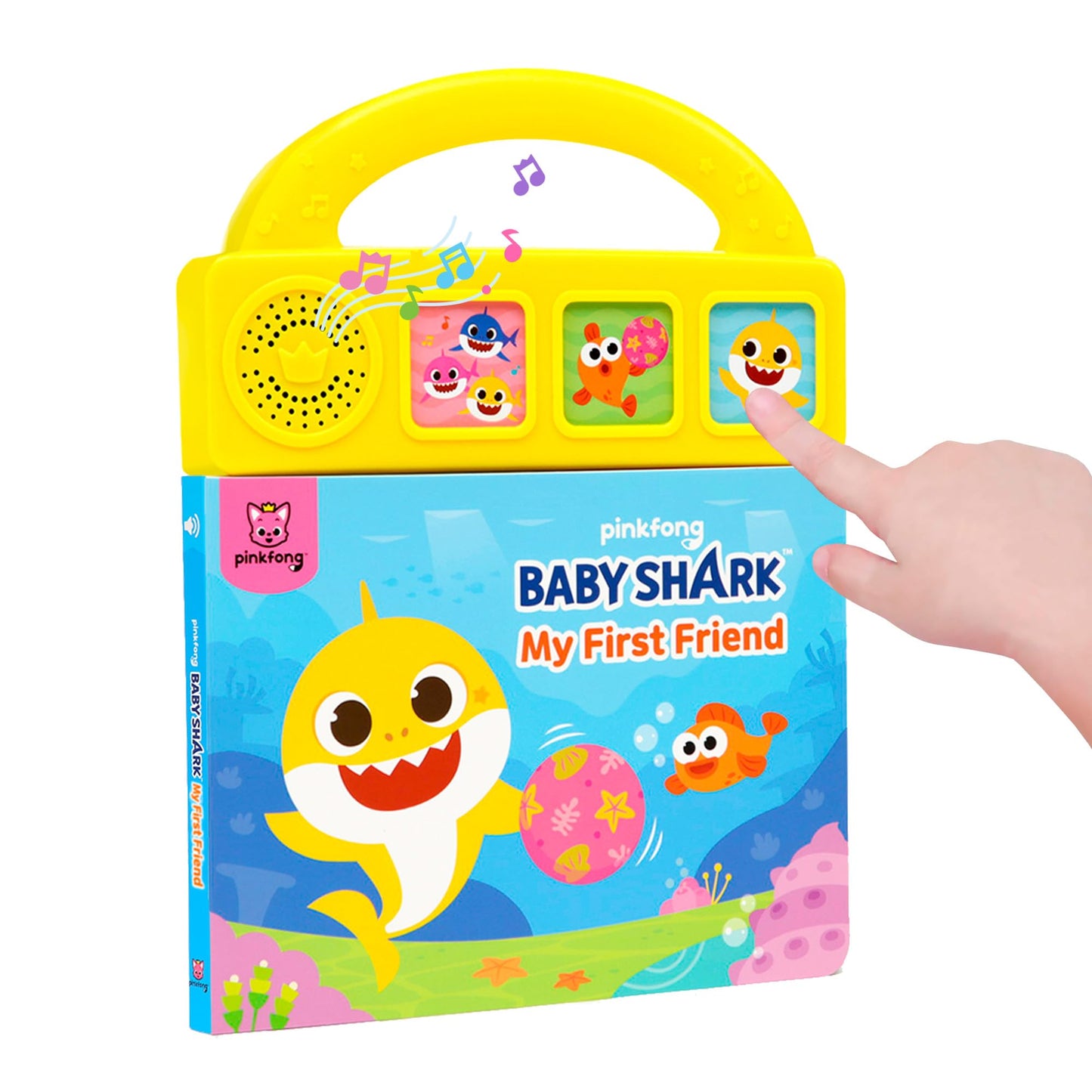 Pinkfong Baby Shark My First Friend & Shark Orchestra Concert Interactive Learning Book - Baby Toy - Kid