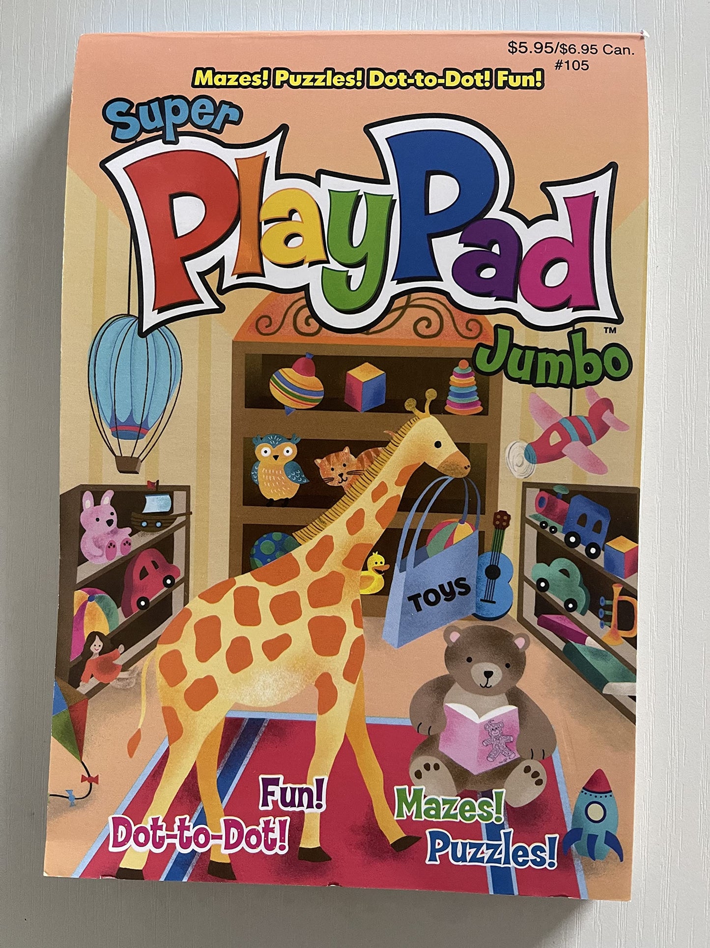Super PlayPad Jumbo Activity Book