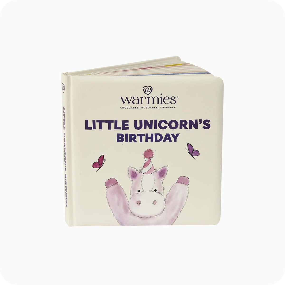 Little Unicorn's Birthday, A Warmies Board Book - Soft Padded Childrens Bedtime Story Books - Early Reader Toddler & Baby Books