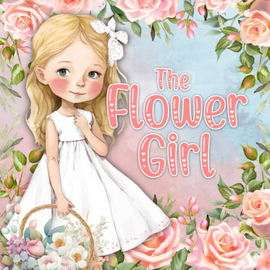 The Flower Girl: flower girl book for 1 year old, 2 year old, 3 year old toddler girl (Kids' Wedding Books)