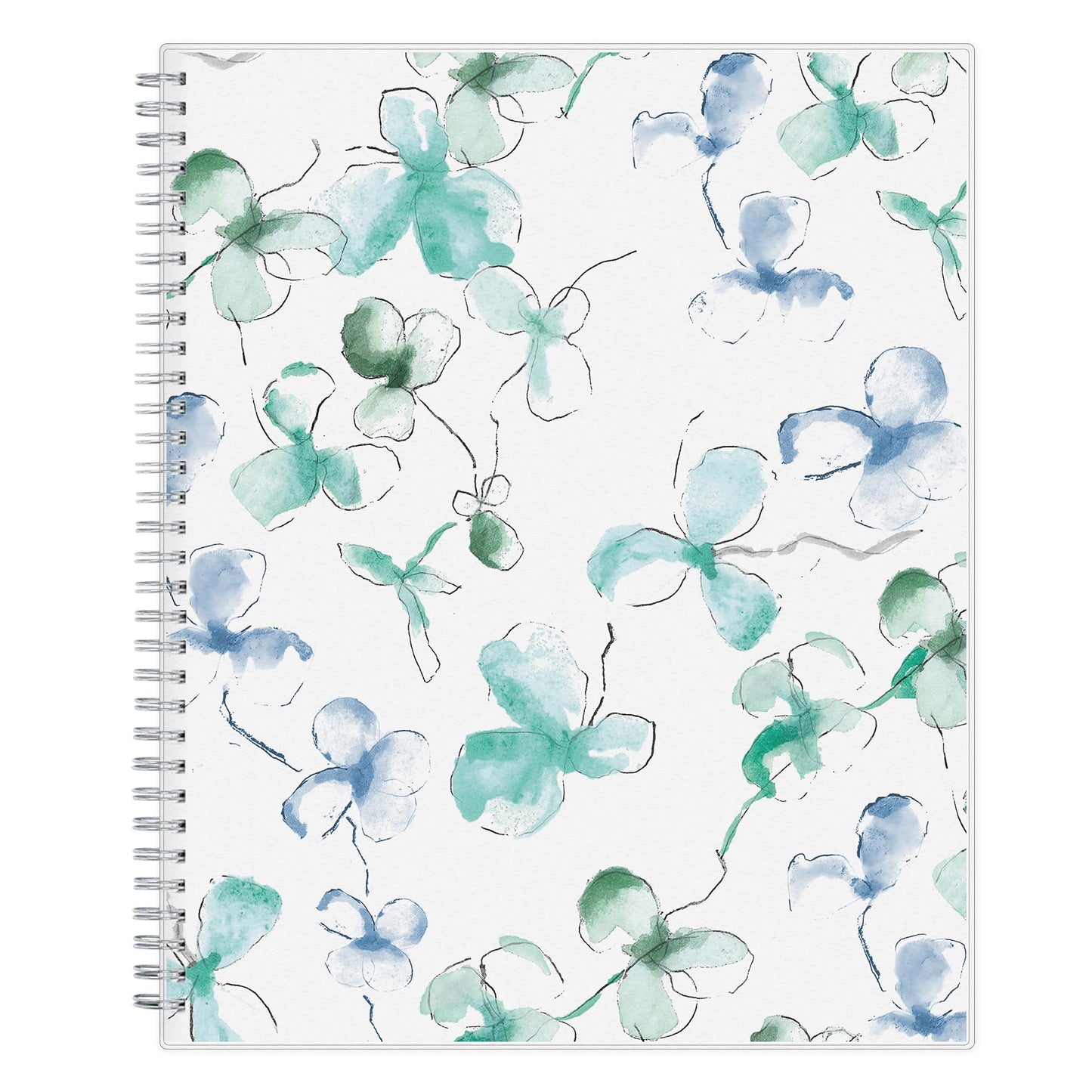 Blue Sky 2024 Weekly and Monthly Planner, January - December, 8.5" x 11", Frosted Cover, Wirebound, Lindley (100654-24)