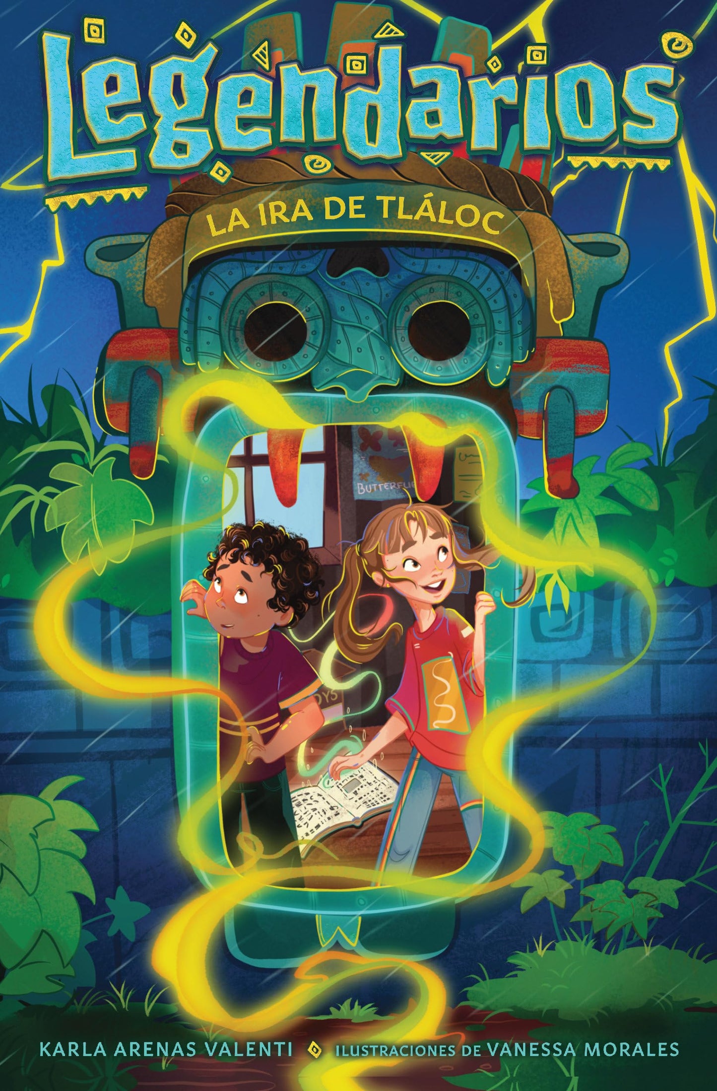La ira de Tláloc / Wrath of the Rain God (LEGENDARIOS) (Spanish Edition)