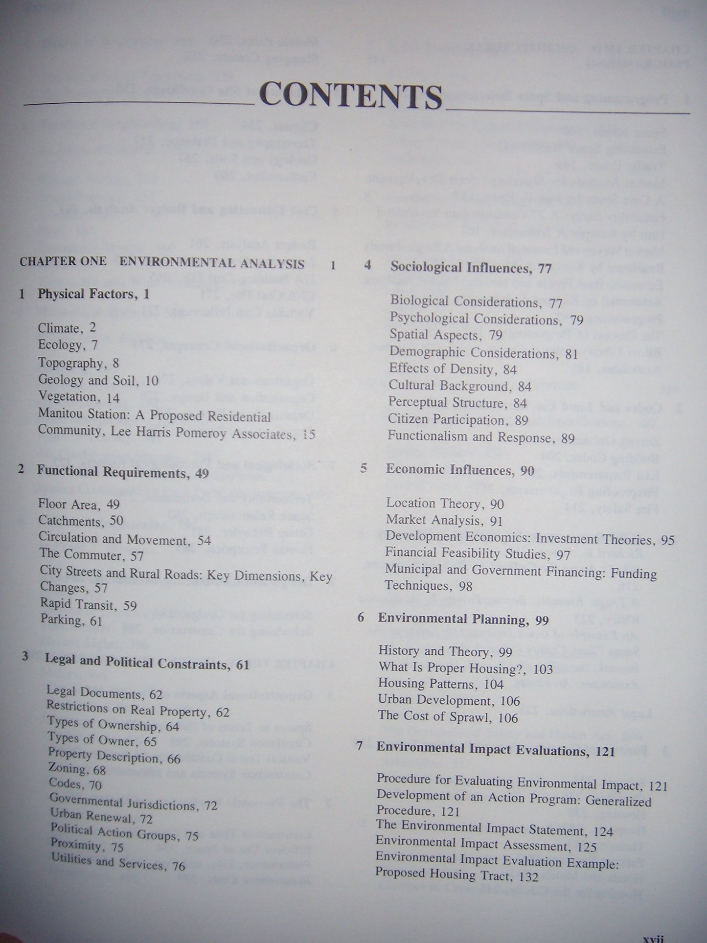 Architectural handbook: Environmental analysis, architectural programming, design and technology, and construction