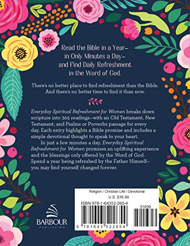 Everyday Spiritual Refreshment for Women: Devotional and Bible Reading Plan