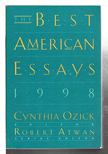 The Best American Essays 1998