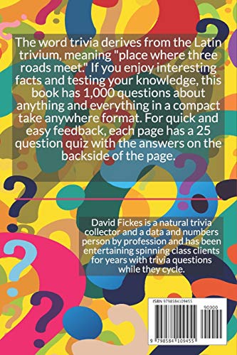 What's the Best Little Trivia Book? Volume 1: 1,000 Questions About Anything and Everything (What's the Best Trivia?)