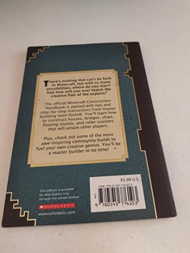 Minecraft: Construction Handbook: An Official Mojang Book