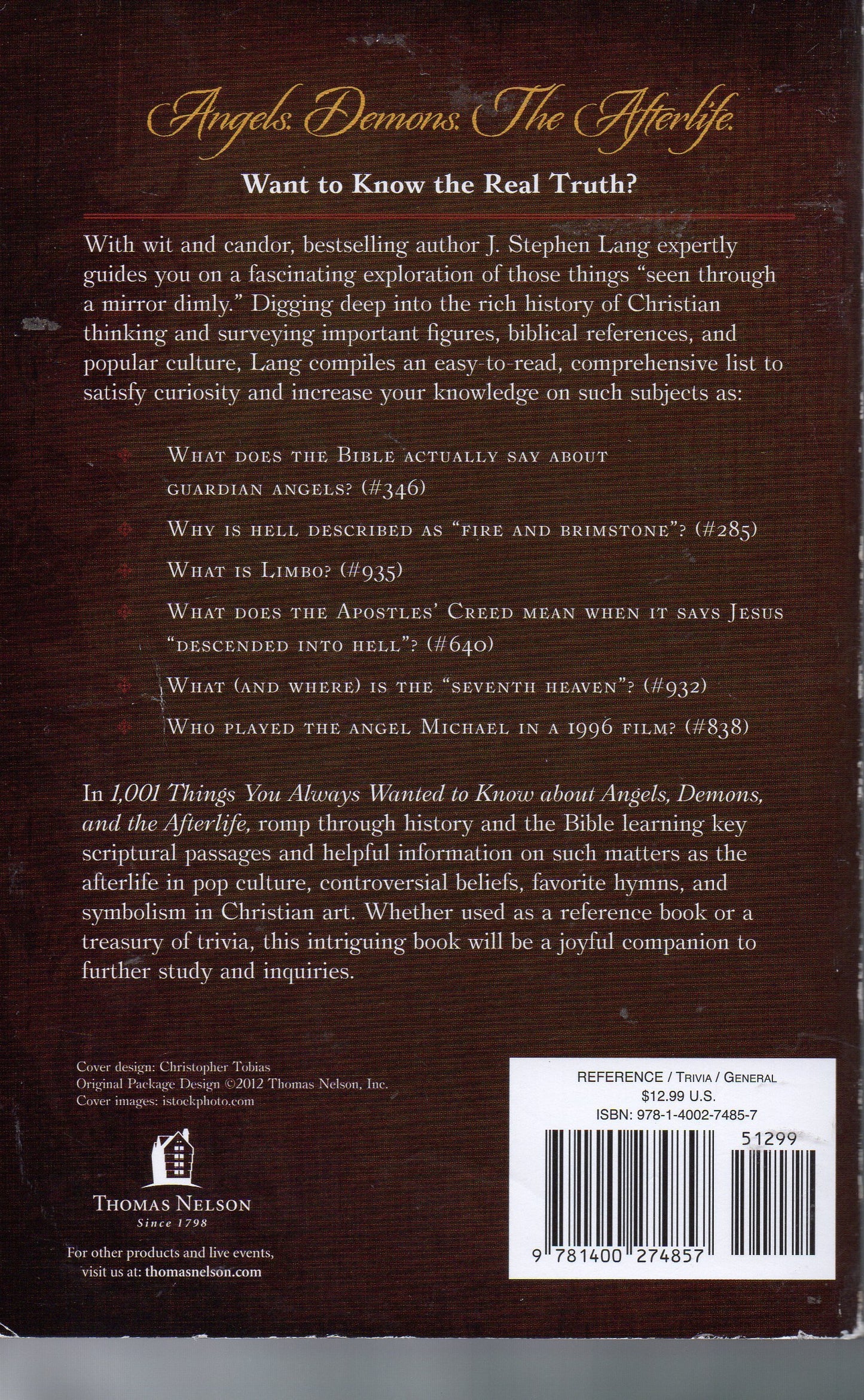 1,001 Things You Always Wanted to Know About Angels, Demons, and the Afterlife