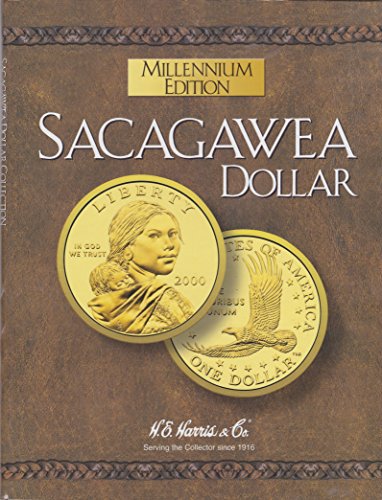 SACAGAWEA 2000 MILLENNIUM EDITION GOLDEN DOLLAR NEW ALBUM-BOOK-FOLDER-HOLDER