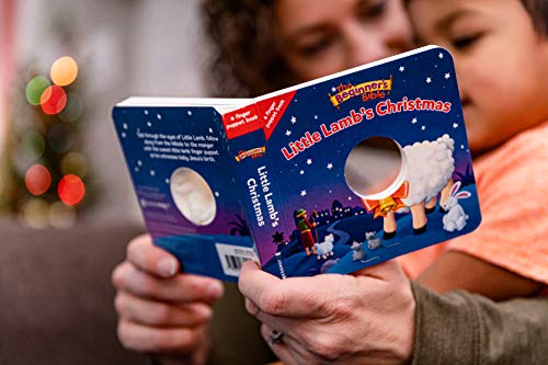 The Beginner's Bible Little Lamb's Christmas: A Finger Puppet Board Book - 646