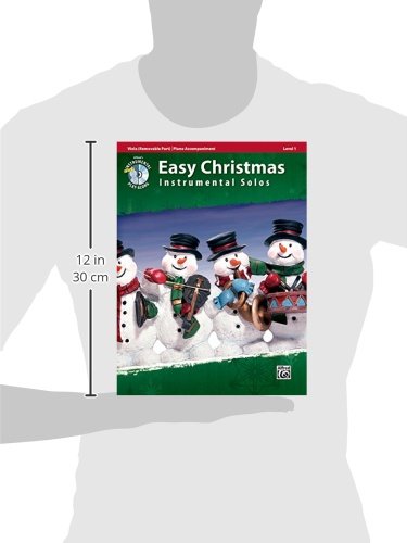 Easy Christmas Instrumental Solos for Strings, Level 1: Viola, Book & Online Audio/Software (Easy Instrumental Solos Series)