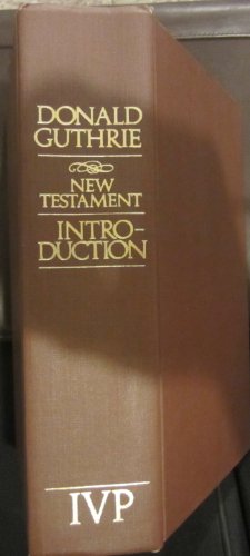 NEW TESTAMENT INTRODUCTION, third edition