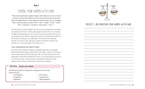 A Year of Living Thankfully: A week-by-week workbook to help you embrace gratitude and discover a healthier, happier you