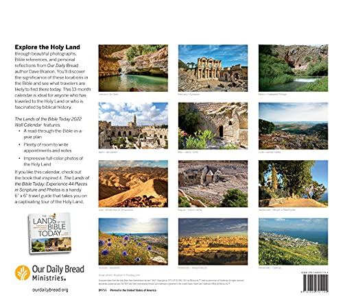Lands of the Bible Today 2022 Calendar
