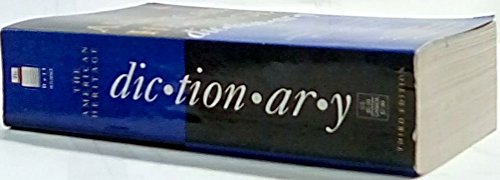 American Heritage Dictionary: Third Edition