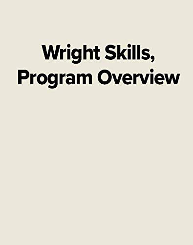 Wright Skills, Program Overview