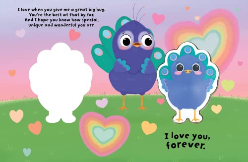 Little Hippo Books Love You Forever - Children's Board Book - Touch and Squeak - Squishy and Squeaky