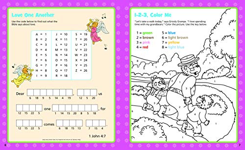 The Berenstain Bears Easter Fun Sticker and Activity Book: An Easter and Springtime Book for Kids (Berenstain Bears/Living Lights: A Faith Story)