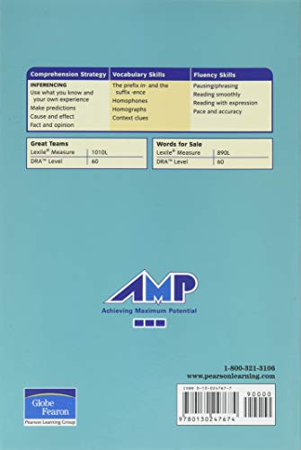 AMP READING SYSTEM LIBRARY: TERRIFIC TEAMS 2006C