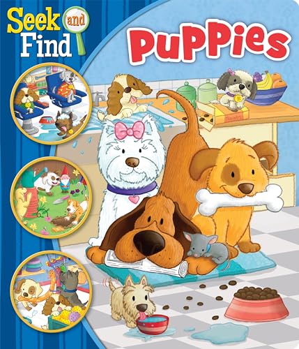 Puppies Seek and Find Activity Book