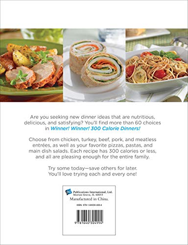 Winner! Winner! 300 Calorie Dinners!