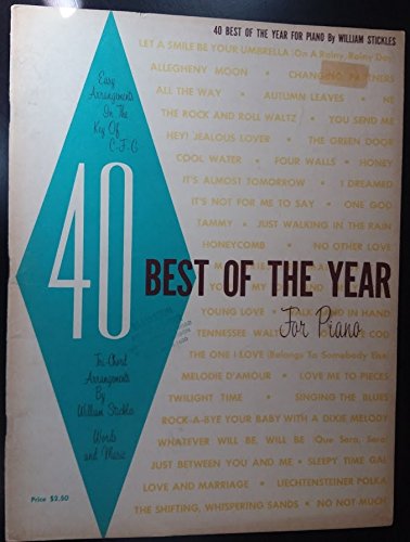 40 Best of the Year for Piano