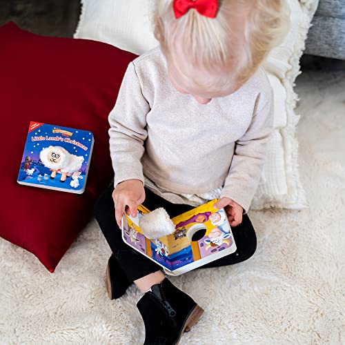 The Beginner's Bible Little Lamb's Christmas: A Finger Puppet Board Book - 646