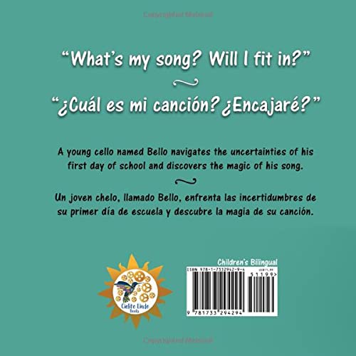 Bello the Cello, Bello el Chelo: English/Spanish Edition