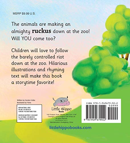 Drew At The Zoo - A Rhyming Animal Story For Children - Padded Board Picture Book - Little Hippo Books