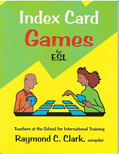 Index Card Games for ESL - 2241