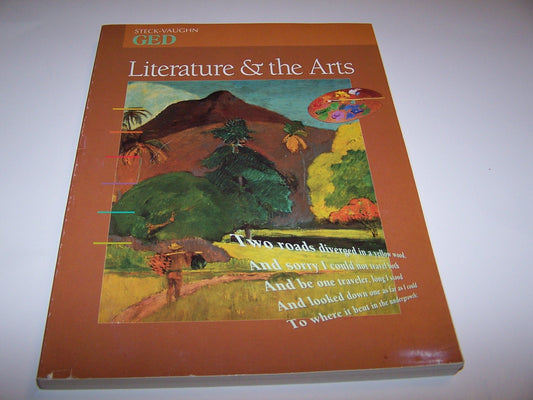 GED Literature & the Arts (Steck-Vaughn GED Series) - 5519