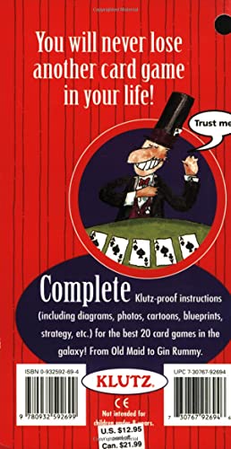 The Klutz Book of Card Games: For Sharks and Others