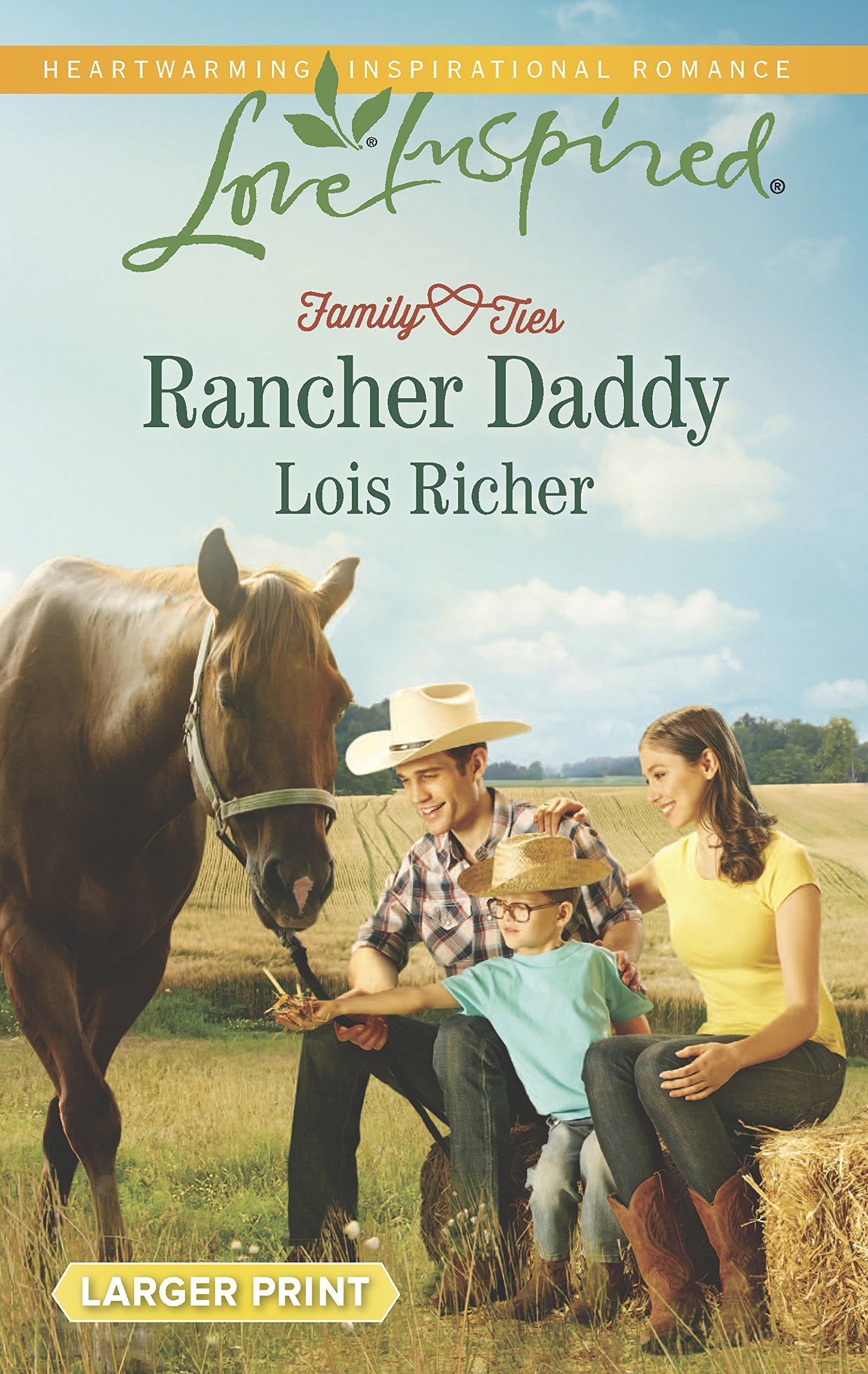 Rancher Daddy (Family Ties (Love Inspired), 2)
