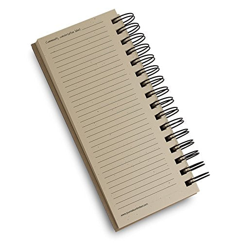 Wine, A Wine Journal - MID Size Natural Kraft Brown (guided format to record all of your wine experiences)