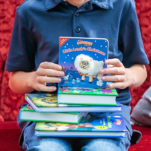 The Beginner's Bible Little Lamb's Christmas: A Finger Puppet Board Book - 646